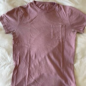 J. Crew mens short sleeve tee shirt, garment dyed